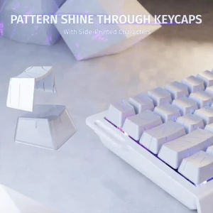 ATTACK SHARK X68 HE Rapid Trigger Mechanical Gaming Keyboard - Thumbnail Image 7