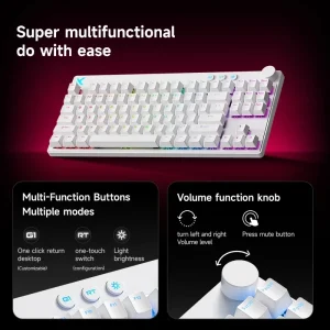 Mchose Mix87 Magnetic Swtich Keyboard Wired - Thumbnail Image 4
