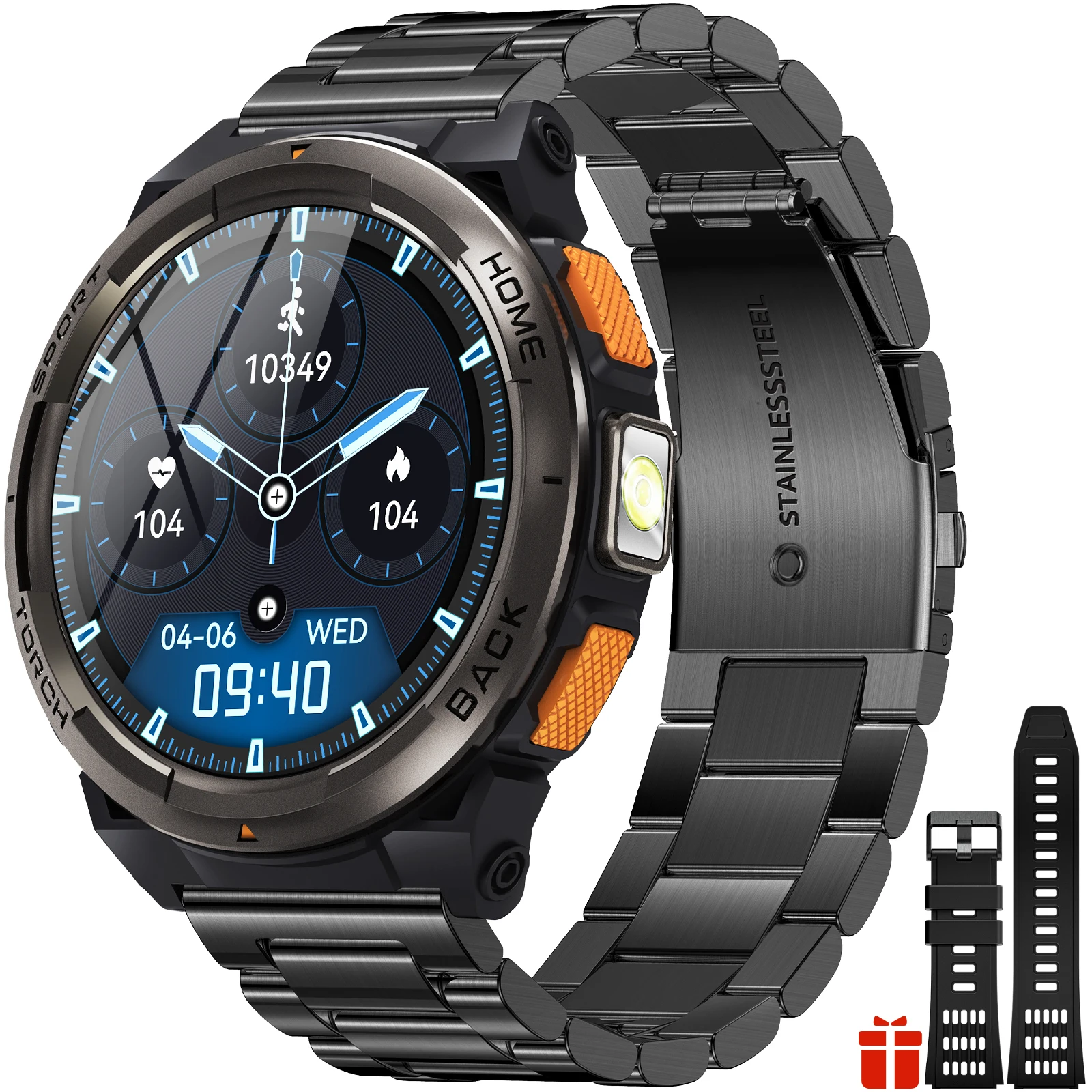 EIGIIS 1.45 Inch Smart Watch KE5 3ATM Waterproof - Image 15