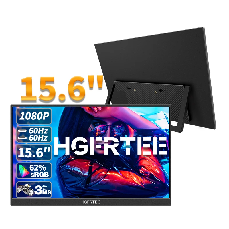 HGFRTEE 15.6 Inch Portable Monitor - Image 1