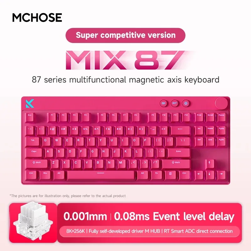 Mchose Mix87 Magnetic Swtich Keyboard Wired - Image 7