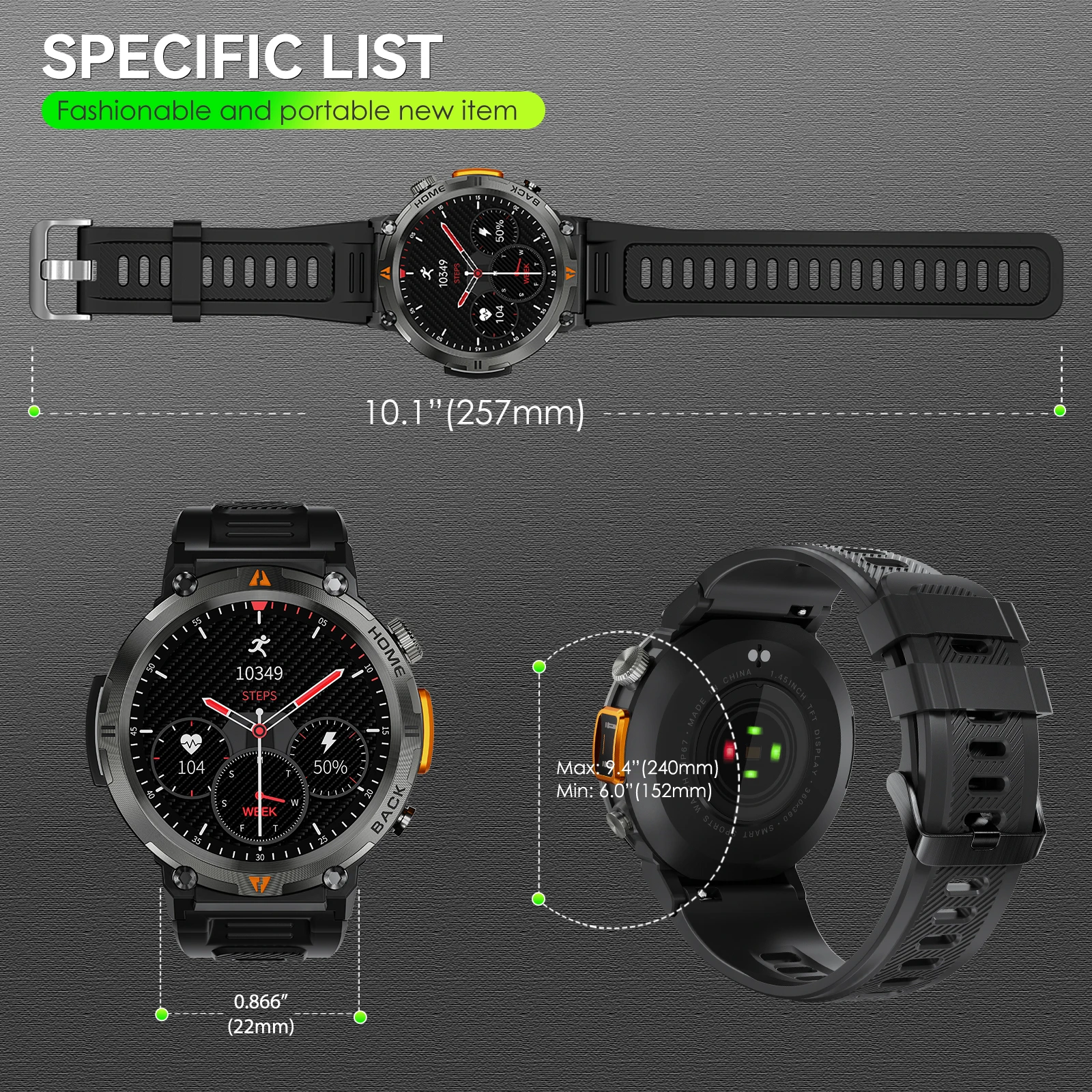 EIGIIS KE3 2025 New Bluetooth Call Smartwatch - Image 7