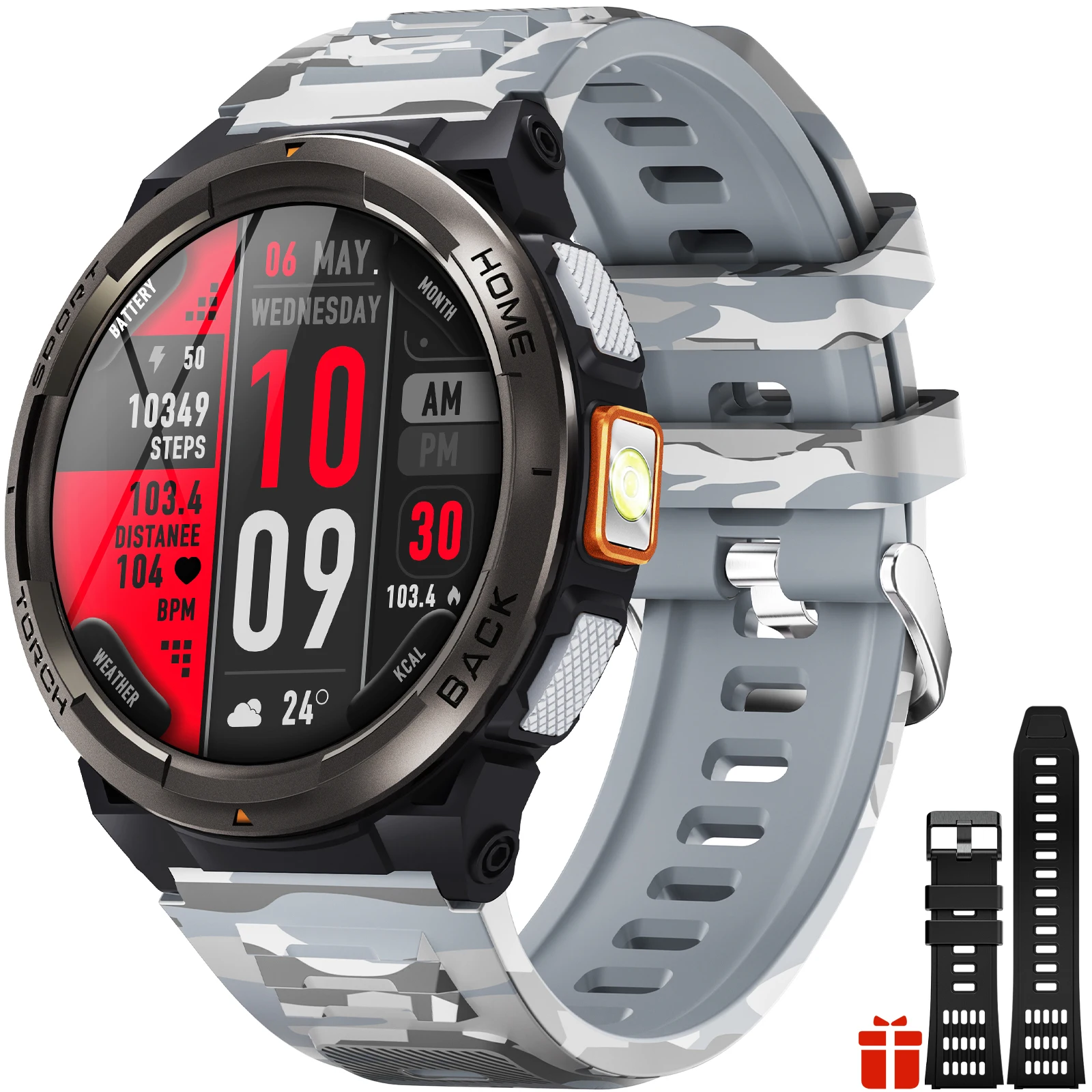 EIGIIS 1.45 Inch Smart Watch KE5 3ATM Waterproof - Image 10