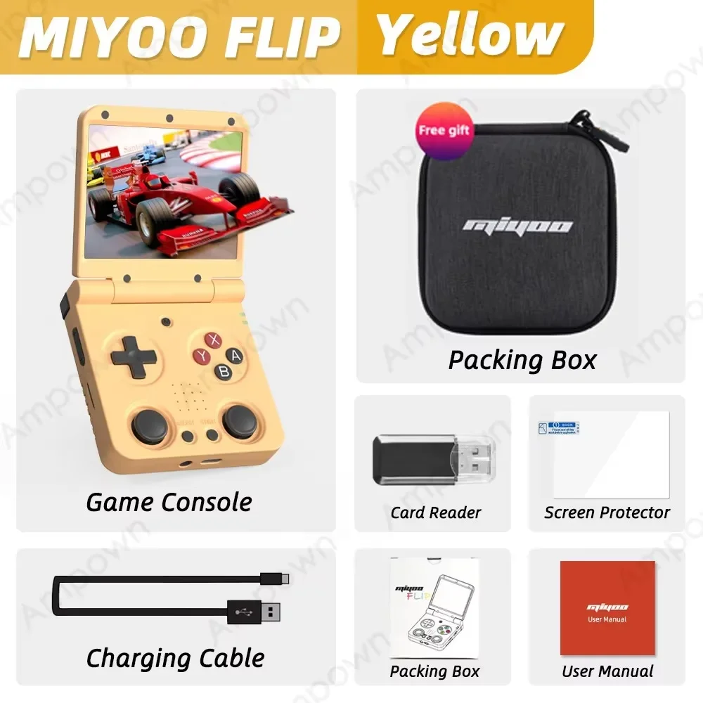 MIYOO FLIP V2 Handheld Game Players 3.5'' - Image 7