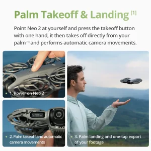 DJI Neo 2 4K Drones With Camera Palm Takeoff - Thumbnail Image 2