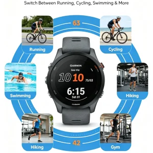 Garmin Forerunner 255 46mm Sports Smartwatch - Thumbnail Image 3