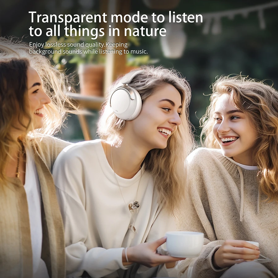 Hybrid ANC Over-Ear Bluetooth Headphones - Image 6