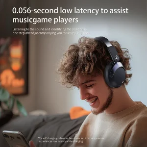 Hybrid ANC Over-Ear Bluetooth Headphones - Thumbnail Image 8