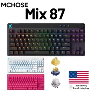 Mchose Mix87 Magnetic Swtich Keyboard Wired