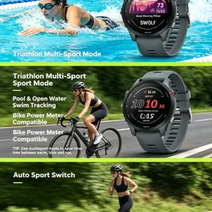 Garmin Forerunner 255 46mm Sports Smartwatch - Thumbnail Image 8
