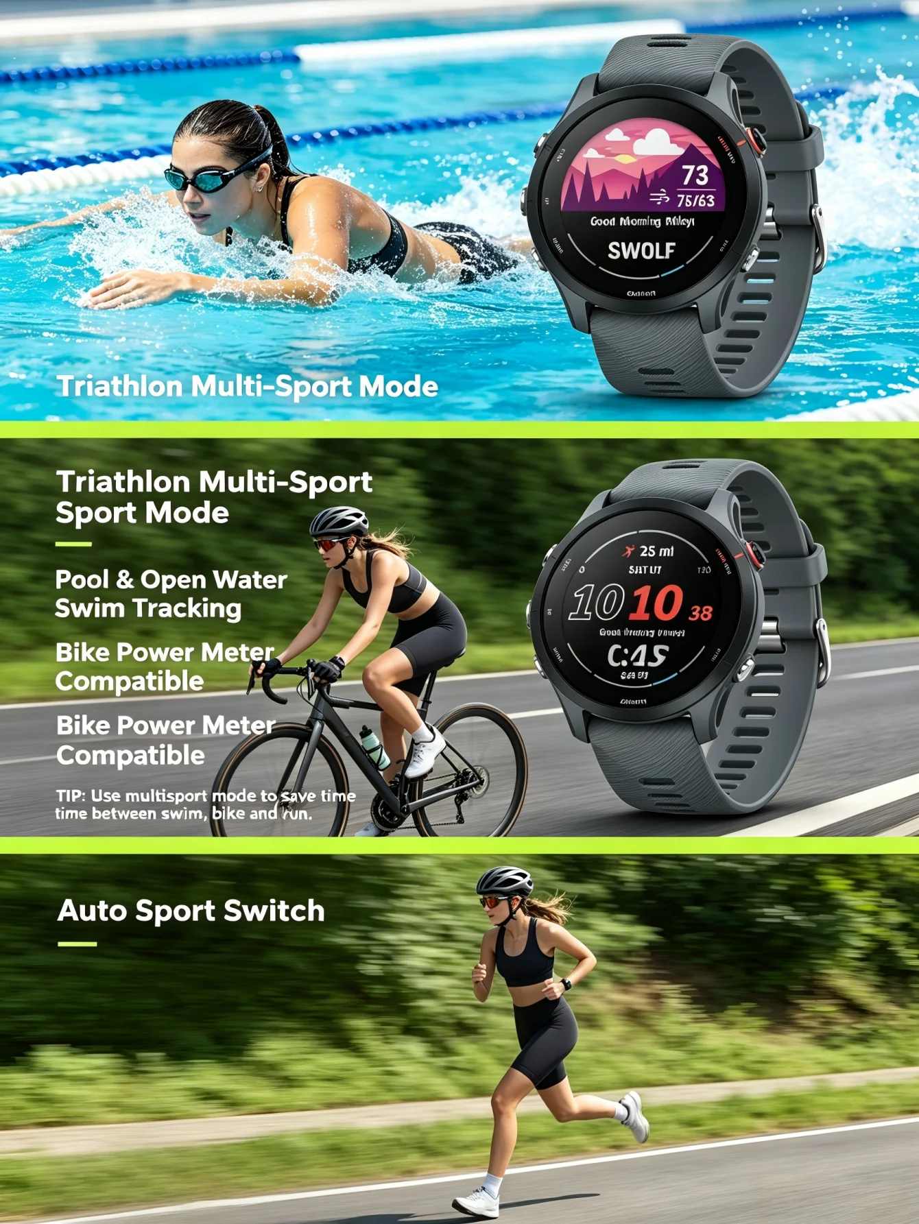 Garmin Forerunner 255 46mm Sports Smartwatch - Image 8