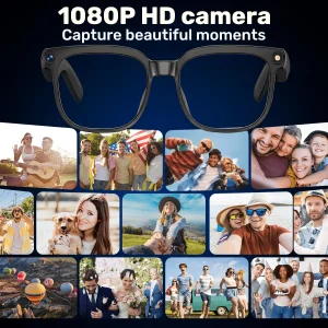 Smart camera glasses, 8-megapixel HD video recording - Thumbnail Image 7