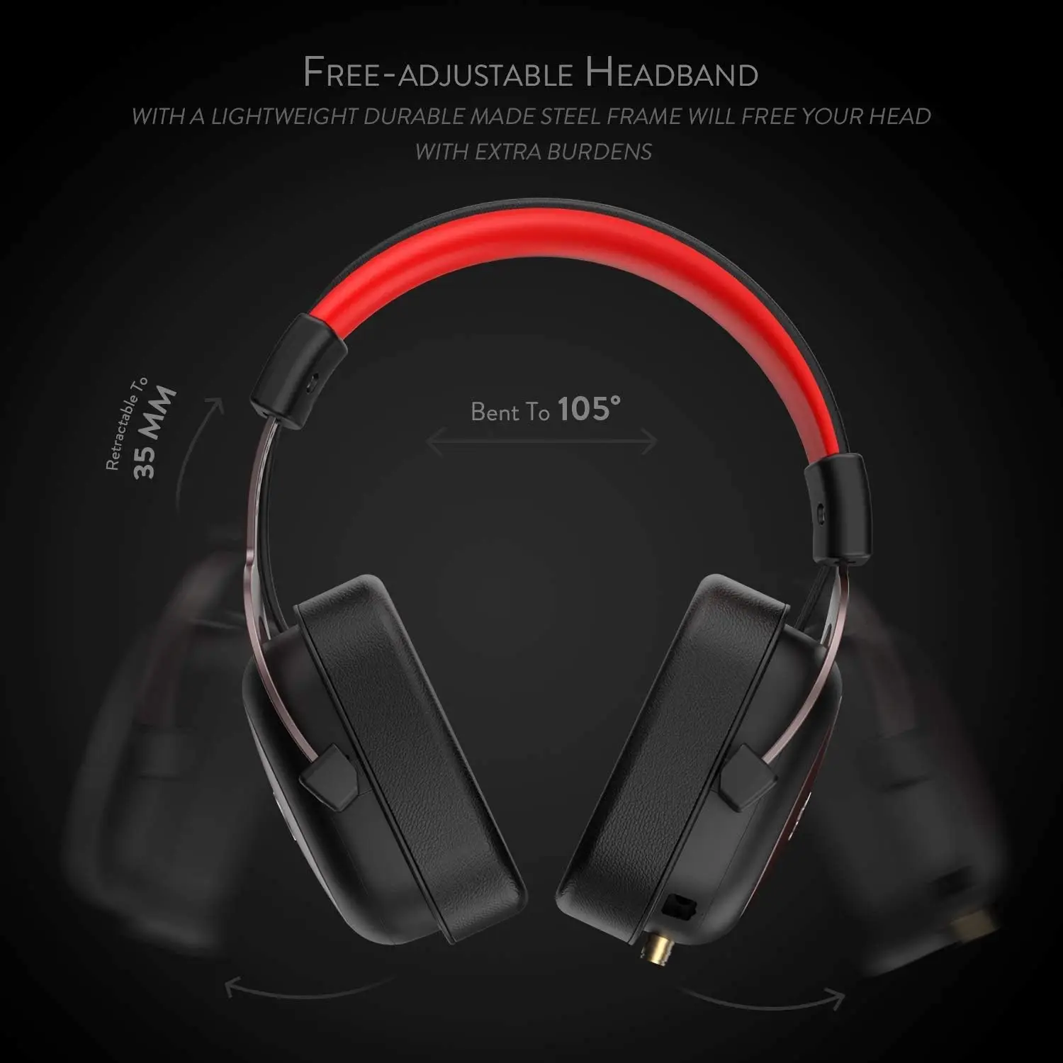Redragon H510 Zeus Wired Gaming Headset - Image 5