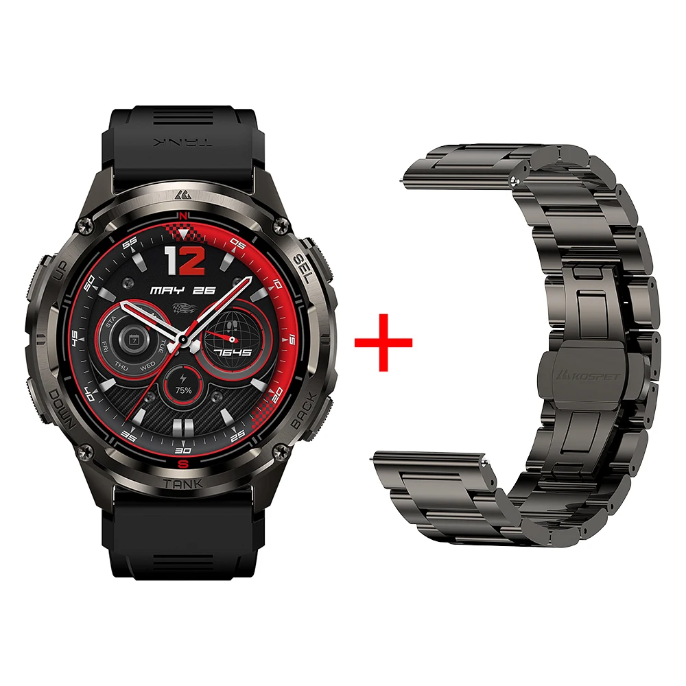 KOSPET TANK T3 Ultra 2 GPS Smart Watch for Men - Image 14