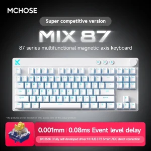 Mchose Mix87 Magnetic Swtich Keyboard Wired - Thumbnail Image 10