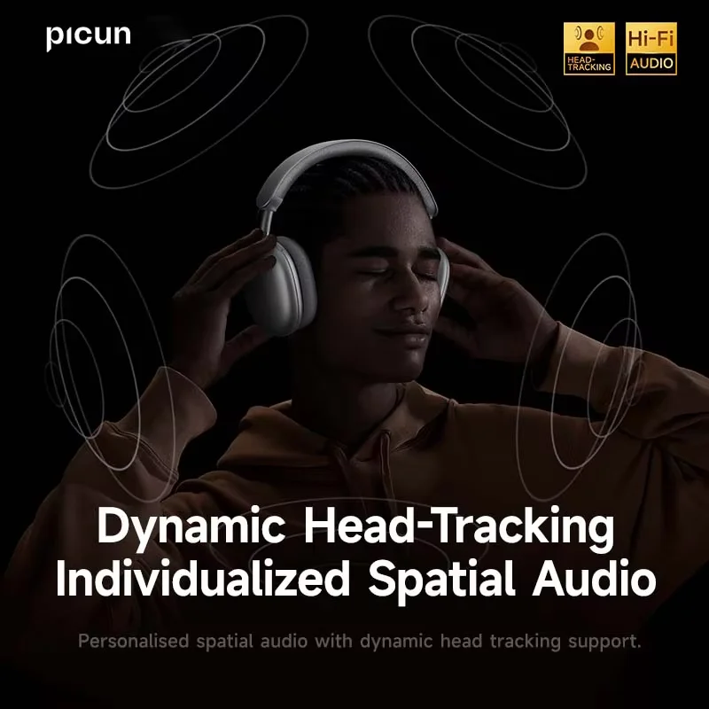 Picun F8 Pro ANC Wireless Headphones - Image 5