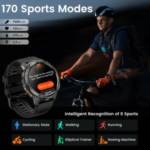 KOSPET TANK T3 Smart Watch For Men - Thumbnail Image 3