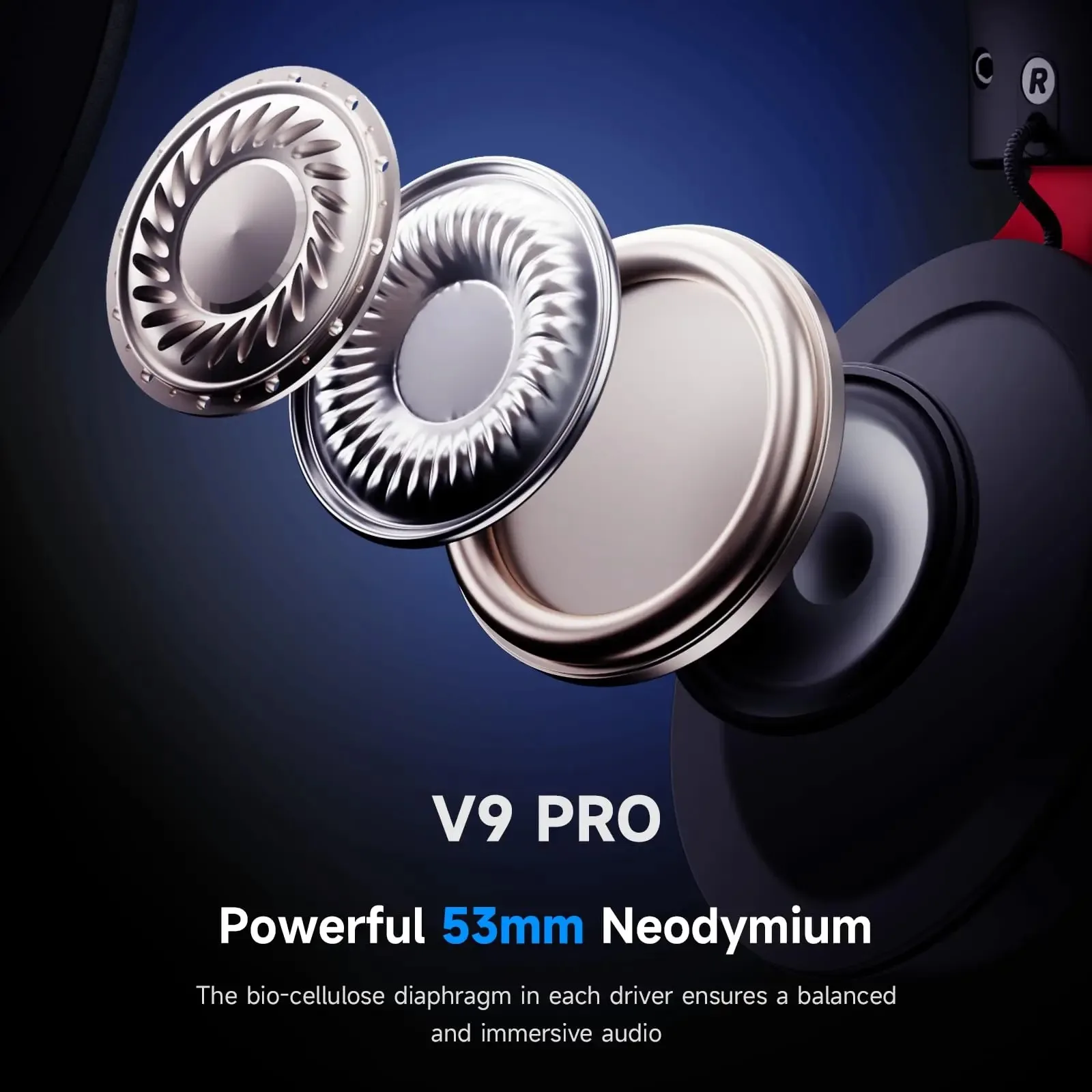 MCHOSE V9 Pro Wireless Gaming Headset - Image 4