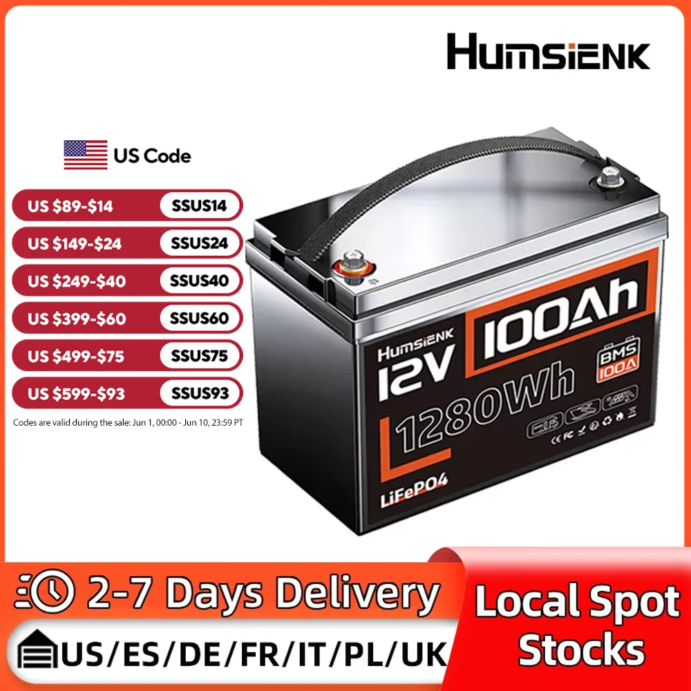 Humsienk 12V 100Ah - Image 1