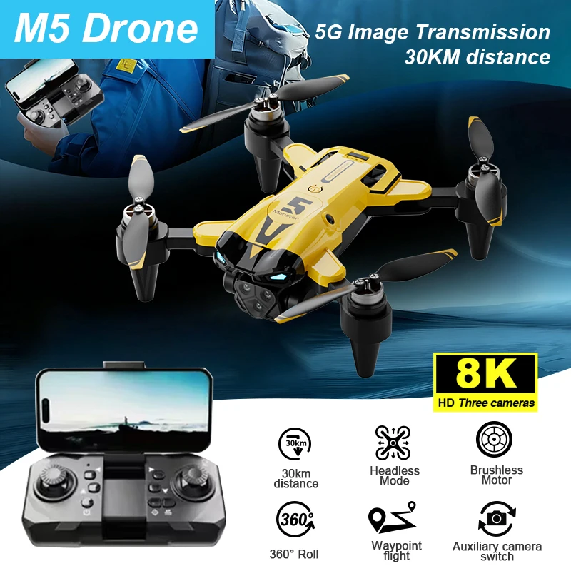 HD Aerial Drone 8K Camera Dual Lens - Image 2