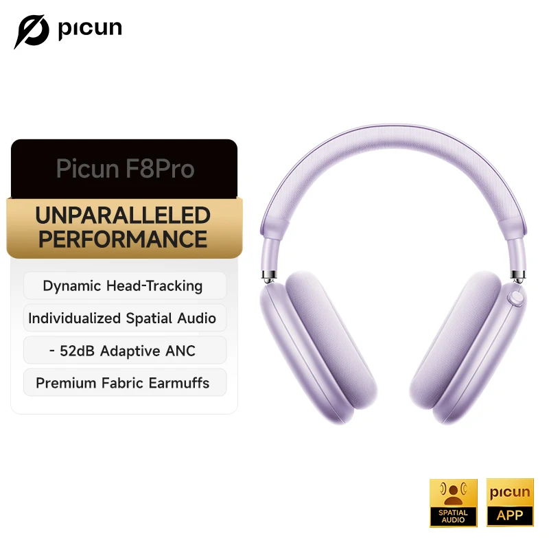 Picun F8 Pro ANC Wireless Headphones - Image 11