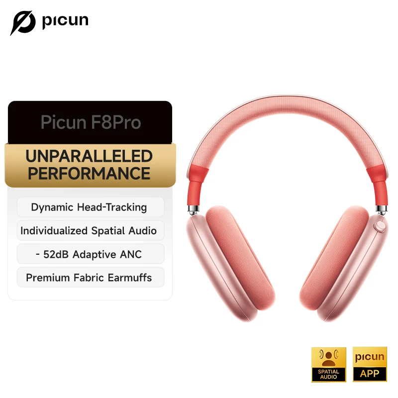 Picun F8 Pro ANC Wireless Headphones - Image 10