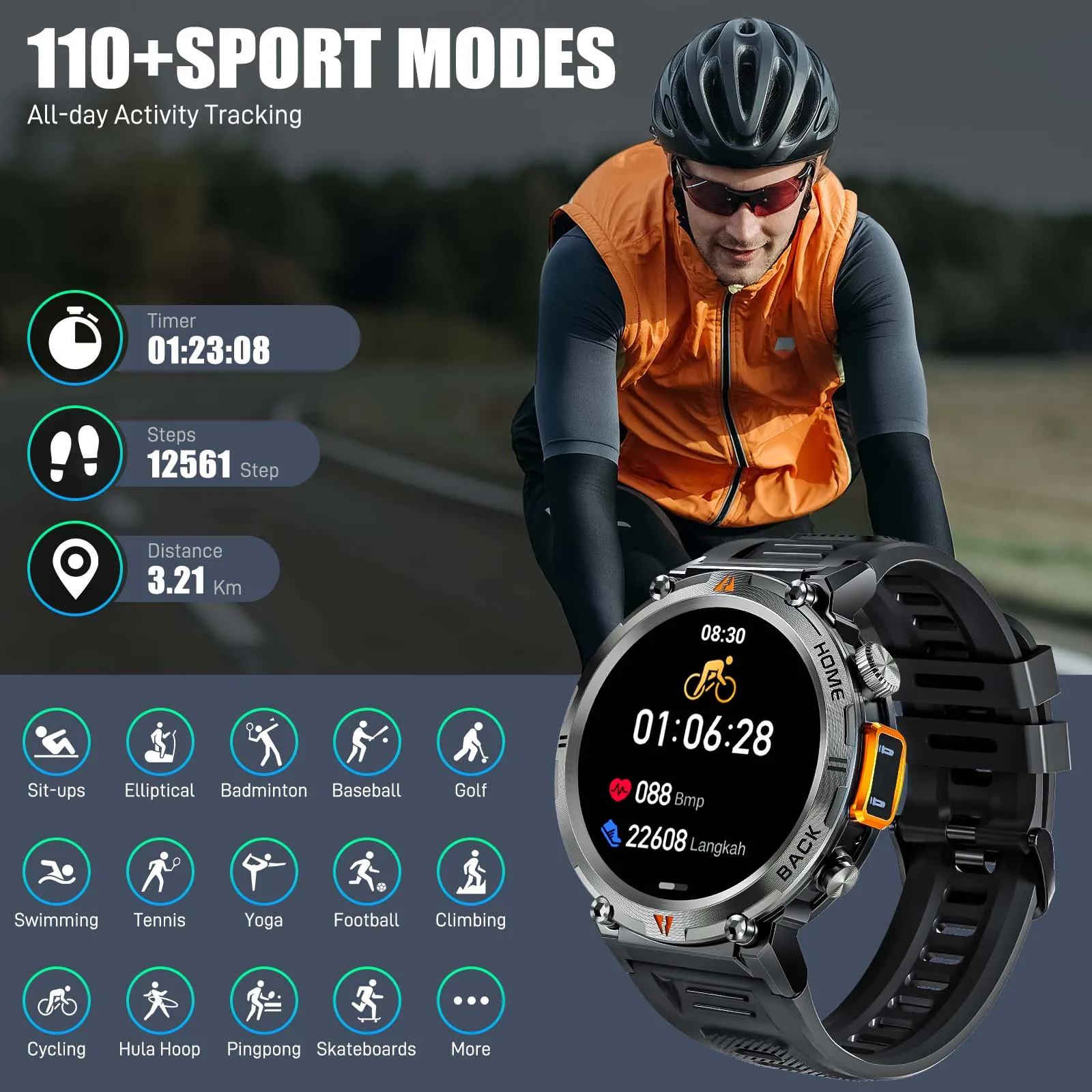 EIGIIS KE3 2025 New Bluetooth Call Smartwatch - Image 4