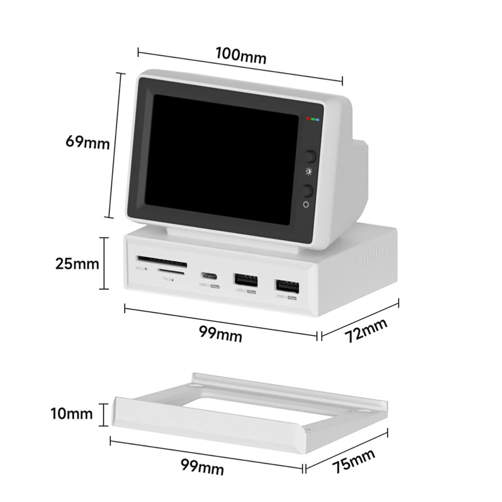 3.5inch HDD Data Monitor Display Sub Screen - Image 2