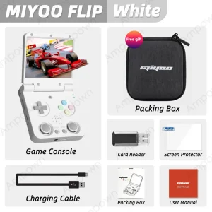 MIYOO FLIP V2 Handheld Game Players 3.5'' - Thumbnail Image 8