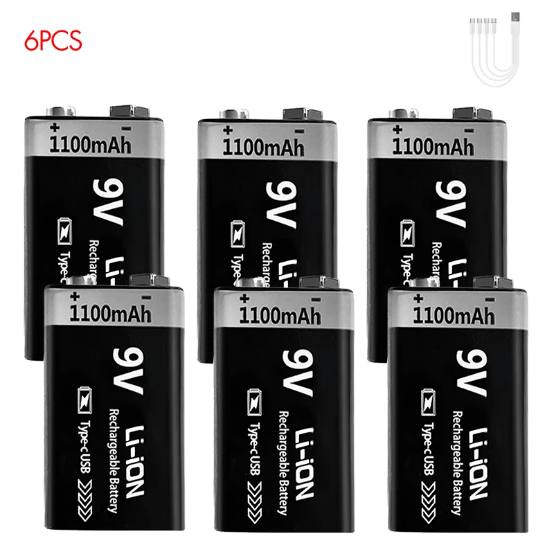 Kuugro USB 9V Rechargeable Battery 1100mAh - Image 12