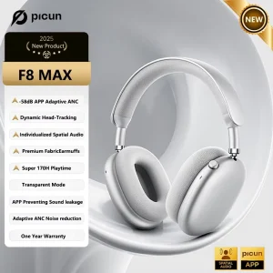 Picun F8 Pro ANC Wireless Headphones - Thumbnail Image 8