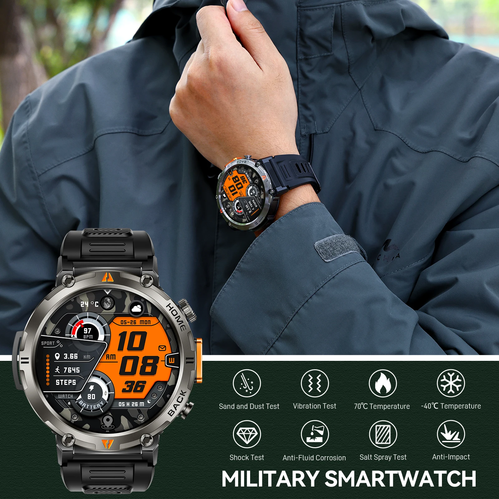 EIGIIS KE3 2025 New Bluetooth Call Smartwatch - Image 3