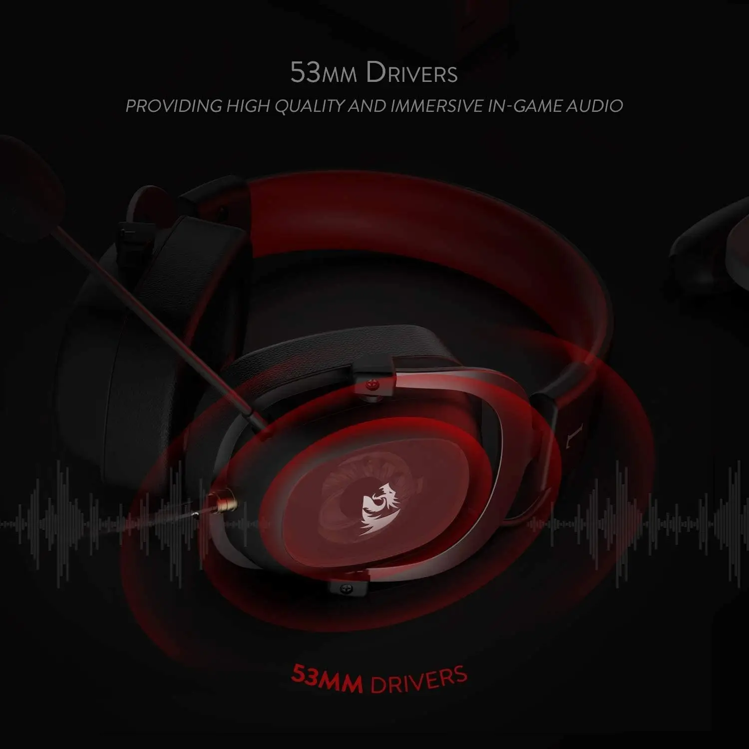 Redragon H510 Zeus Wired Gaming Headset - Image 4