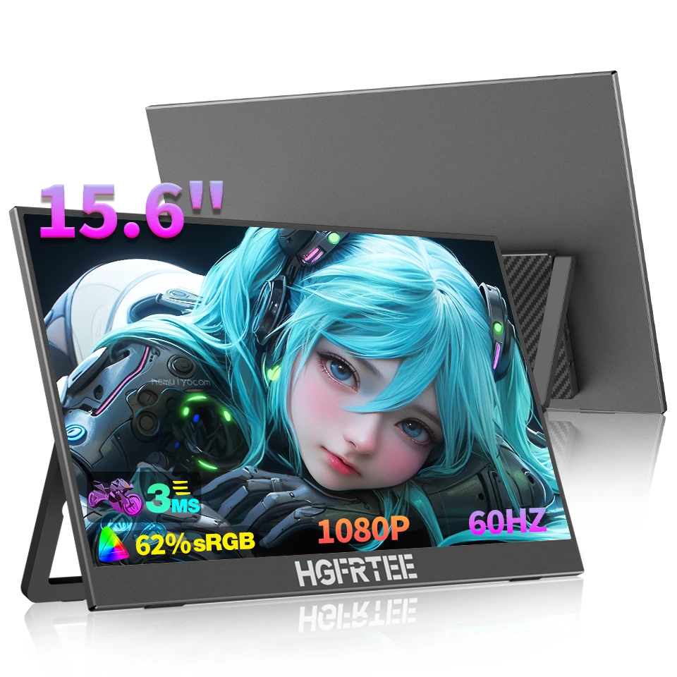 HGFRTEE 15.6 Inch Portable Monitor - Image 3