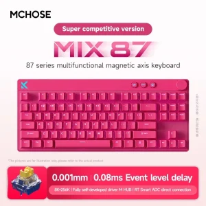 Mchose Mix87 Magnetic Swtich Keyboard Wired - Thumbnail Image 8