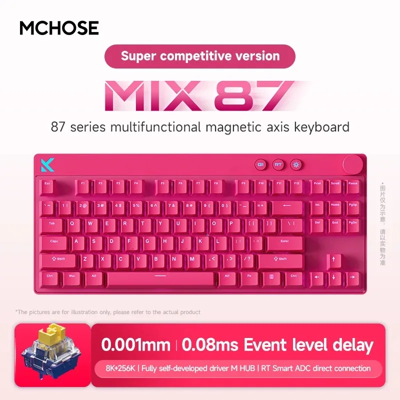Mchose Mix87 Magnetic Swtich Keyboard Wired - Image 8