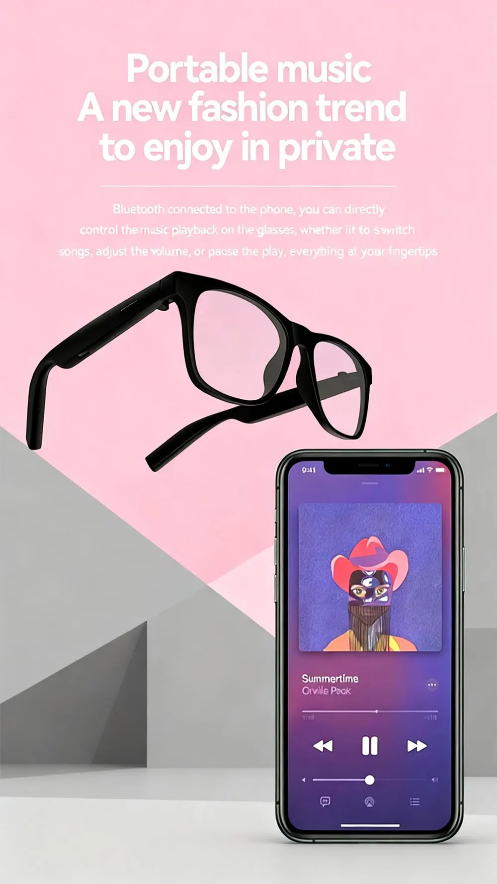 AI Shooting Smart Glasses Video Recorde - Image 3