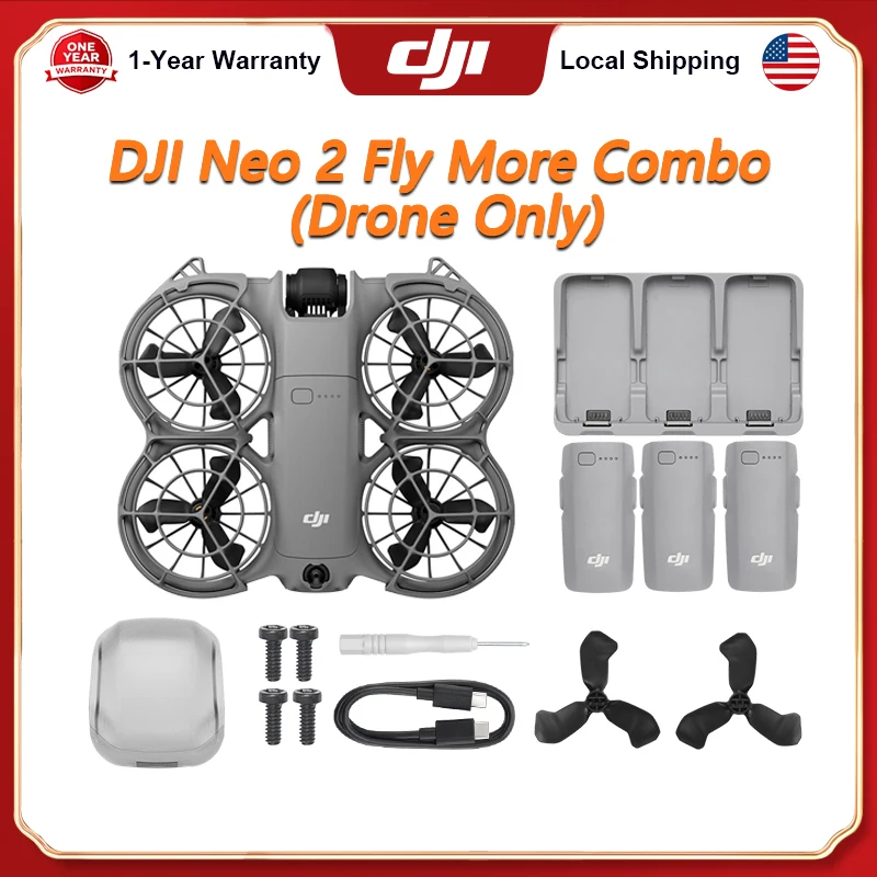 DJI Neo 2 4K Drones With Camera Palm Takeoff - Image 1
