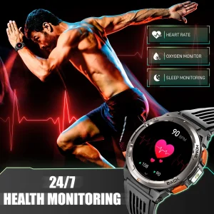 EIGIIS 1.45 Inch Smart Watch KE5 3ATM Waterproof - Thumbnail Image 3
