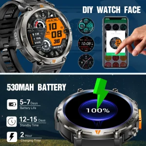 EIGIIS KE3 2025 New Bluetooth Call Smartwatch - Thumbnail Image 5