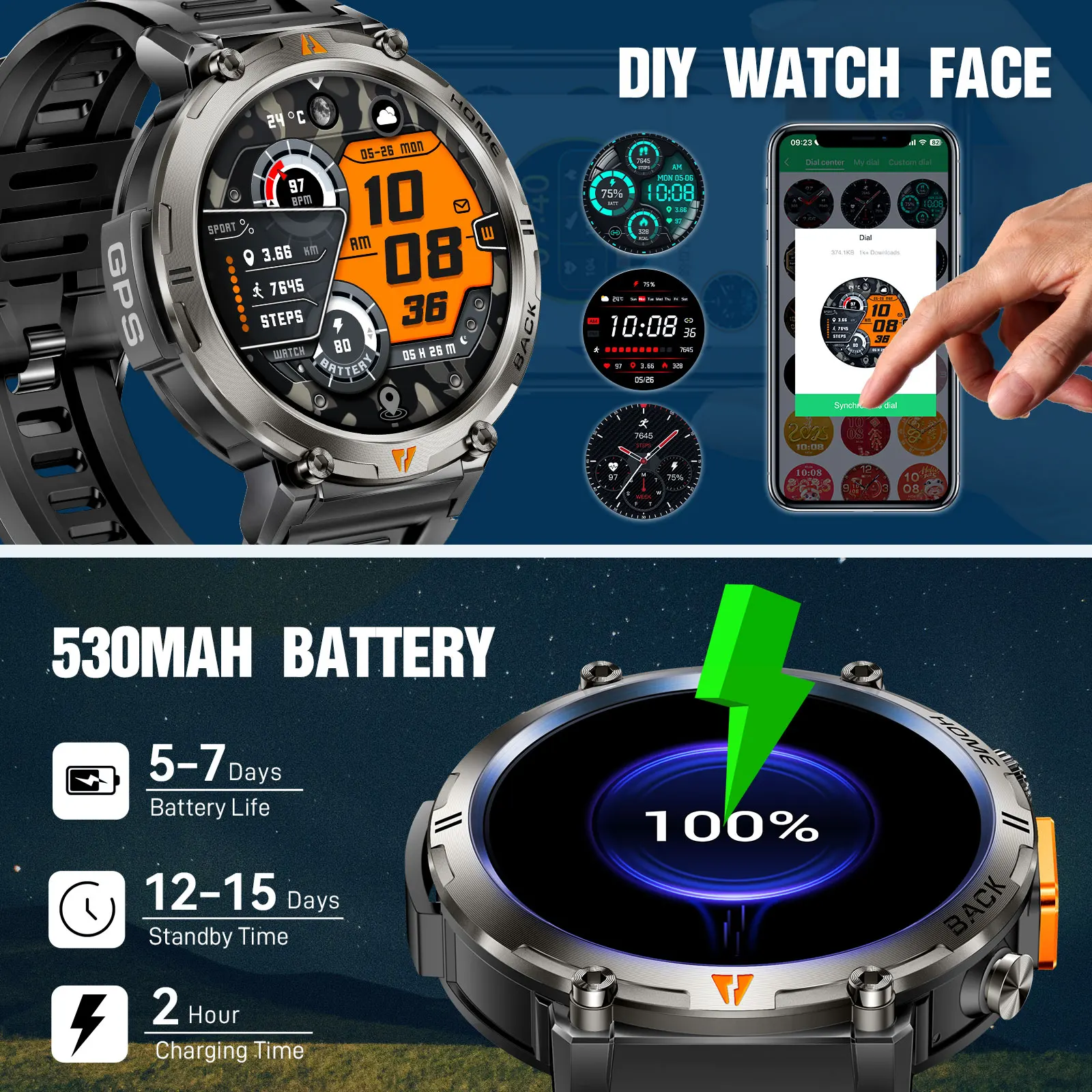 EIGIIS KE3 2025 New Bluetooth Call Smartwatch - Image 5