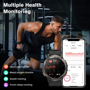 KOSPET TANK T3 Smart Watch For Men - Thumbnail Image 4