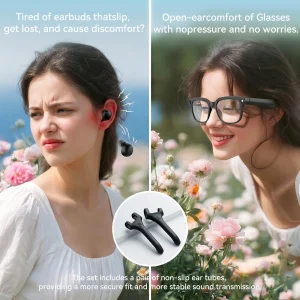Smart camera glasses, 8-megapixel HD video recording - Thumbnail Image 6