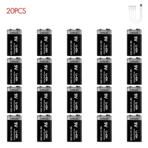 Kuugro USB 9V Rechargeable Battery 1100mAh - Thumbnail Image 14