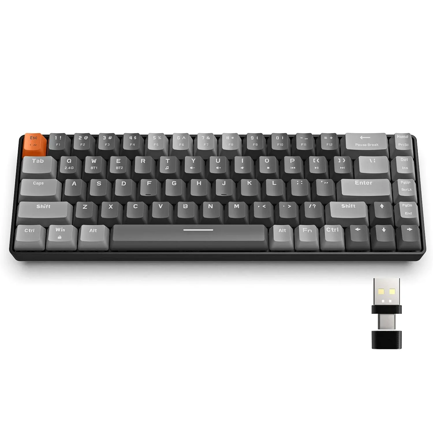RK68 60% Wireless Mechanical Keyboard, - Image 8