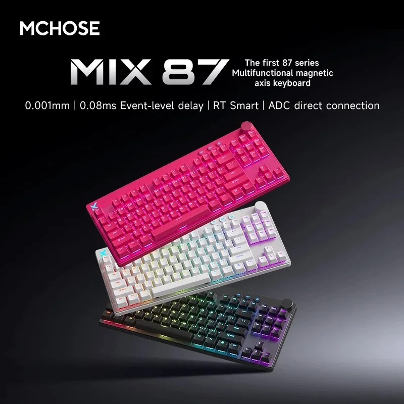 Mchose Mix87 Magnetic Swtich Keyboard Wired - Image 2