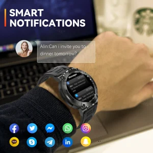LaNikar Smart Watch Men TFT Display - Thumbnail Image 5